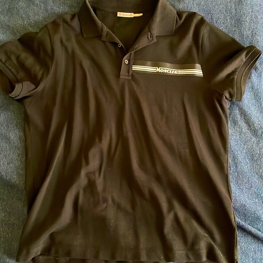 Moncler Polo. Only worn once. Size Large